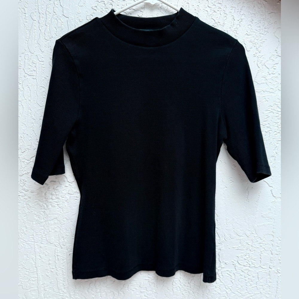🔥Maeve Women’s Black Top Size M Stretch EUC🔥